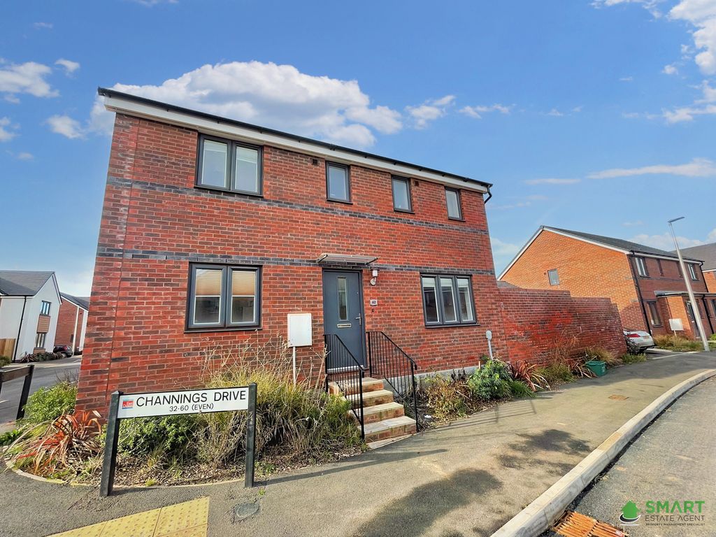 3 bed detached house for sale in Channings Drive, Tithebarn, Exeter EX1