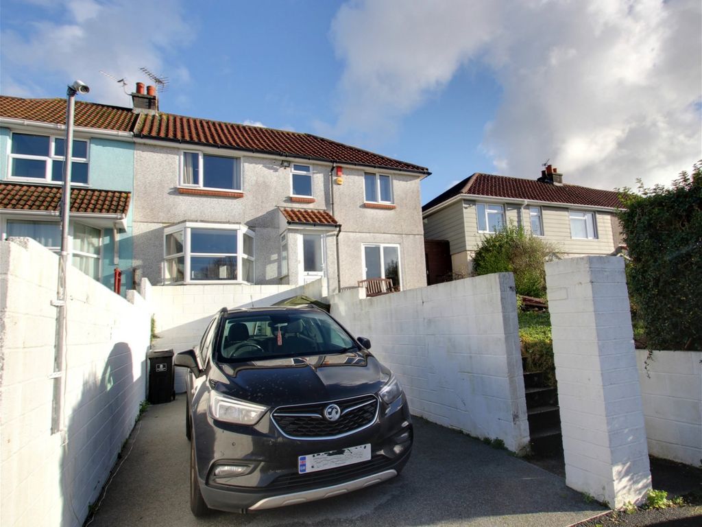 4 bed terraced house for sale in Weston Park Road, Plymouth PL3, £