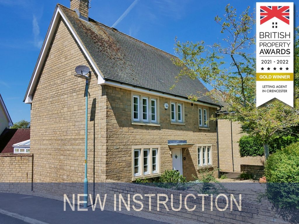 4 bed detached house to rent in Roberts Close, Stratton, Cirencester
