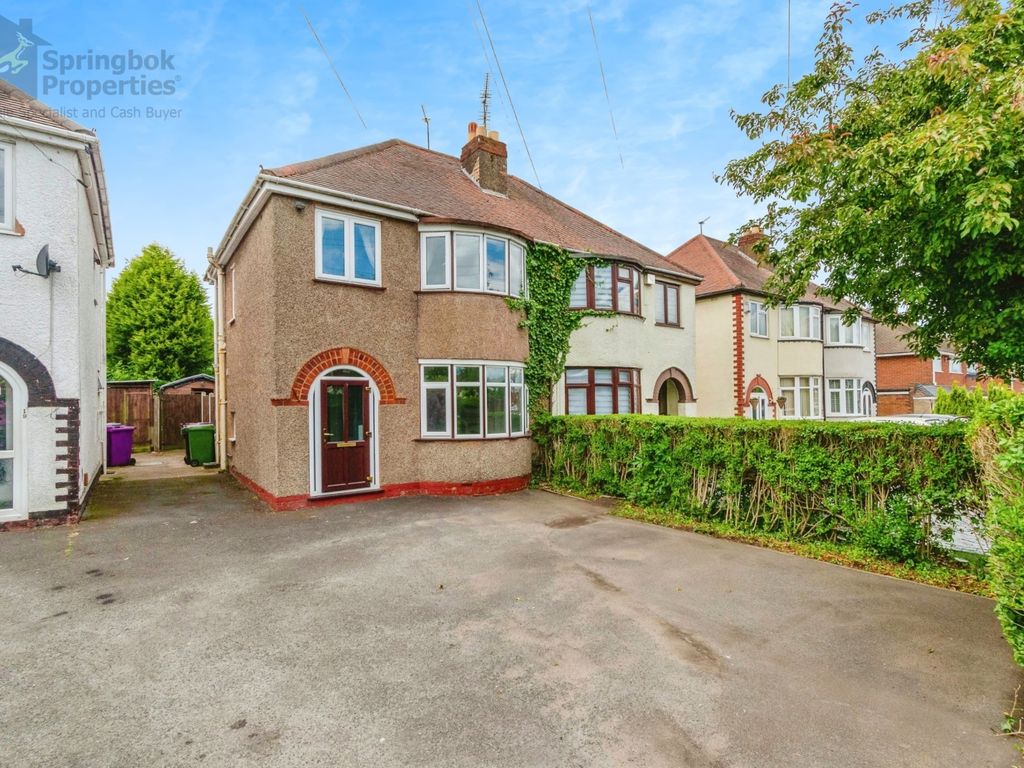 3 bed semidetached house for sale in Belton Avenue, Wolverhampton