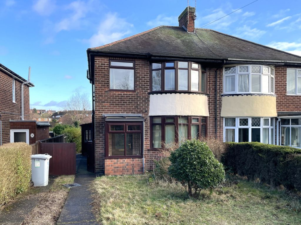 3 bed semidetached house for sale in Warsop Lane, Rainworth, Mansfield