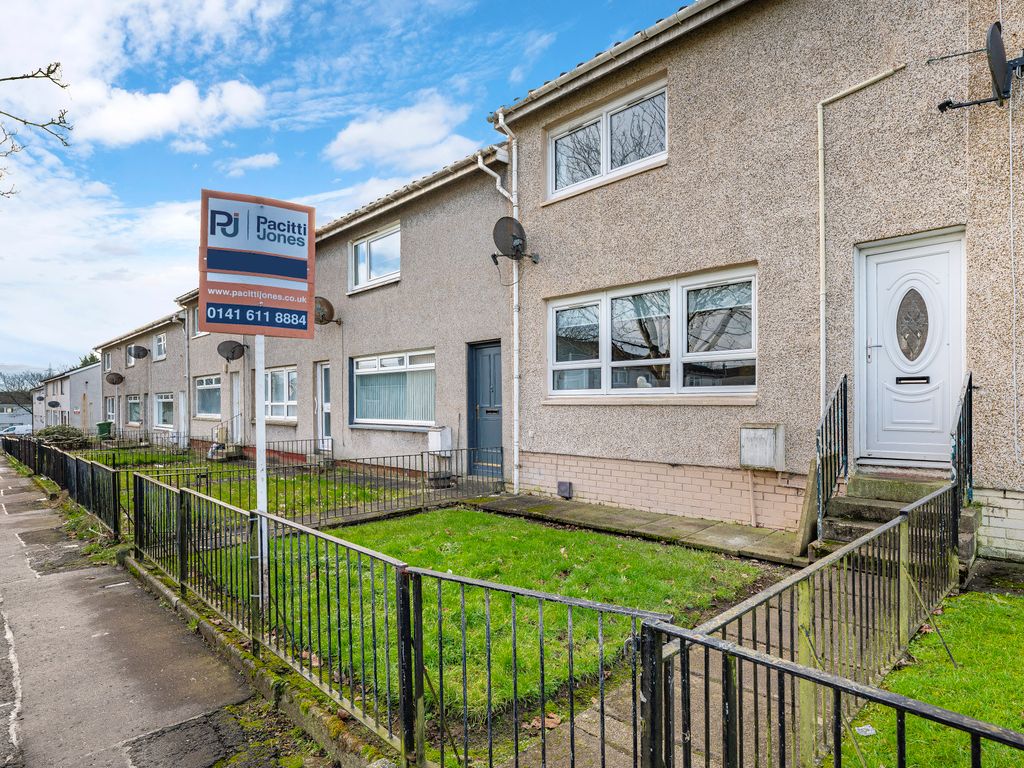 2 bed terraced house for sale in Toronto Walk, Glasgow G32, £119,995