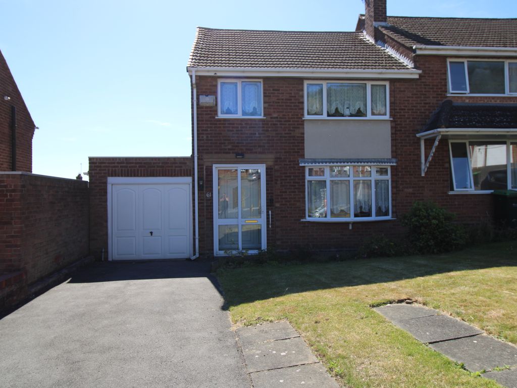 3 bed semidetached house for sale in Wendover Road, Rowley Regis B65