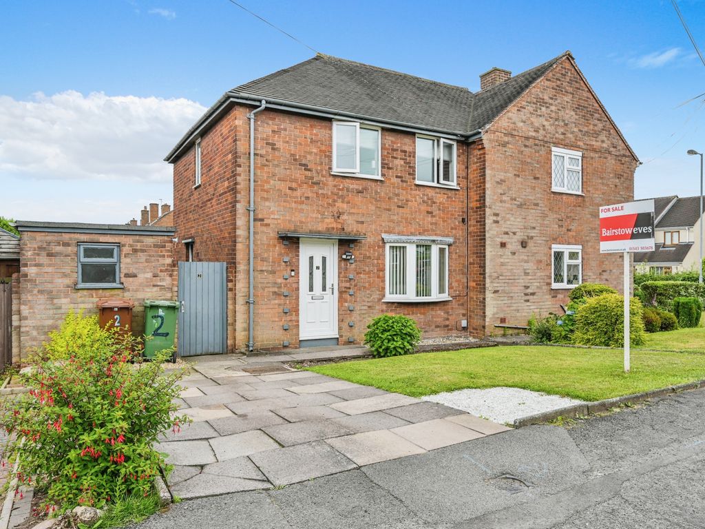 3 bed semidetached house for sale in Mulberry Road, Cannock