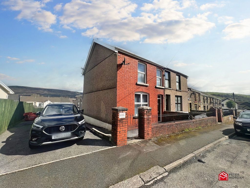 3 bed semidetached house for sale in Jenkins Terrace, Maesteg