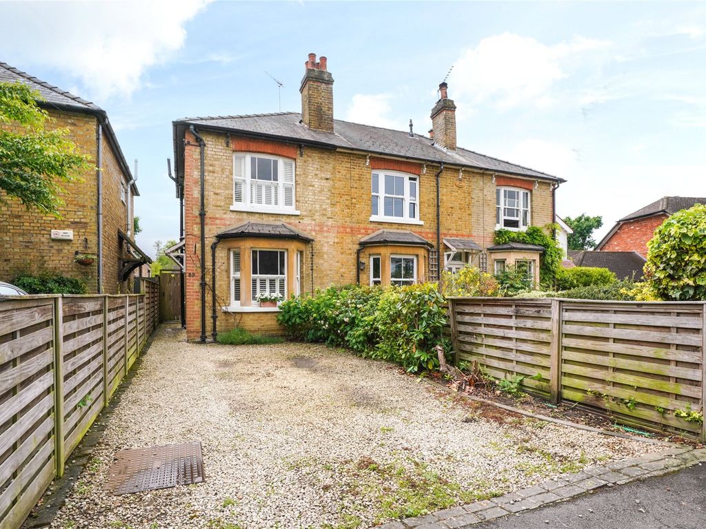 3 bed end terrace house for sale in St. Marys Road, Weybridge, Surrey