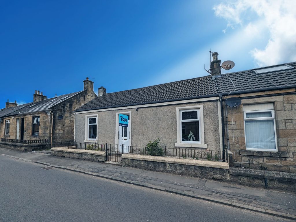2 bed terraced bungalow for sale in John Street, Larkhall ML9, £100,000