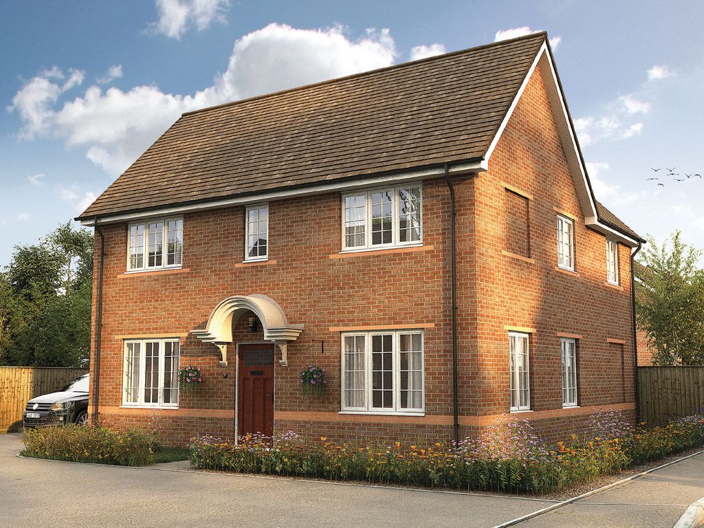 New home, 4 bed detached house for sale in "The Darlton" at Beamhill Road, Anslow, BurtonOn