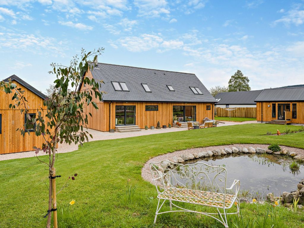 Detached house for sale in Cabrich, Kirkhill, Inverness IV5, £525,000