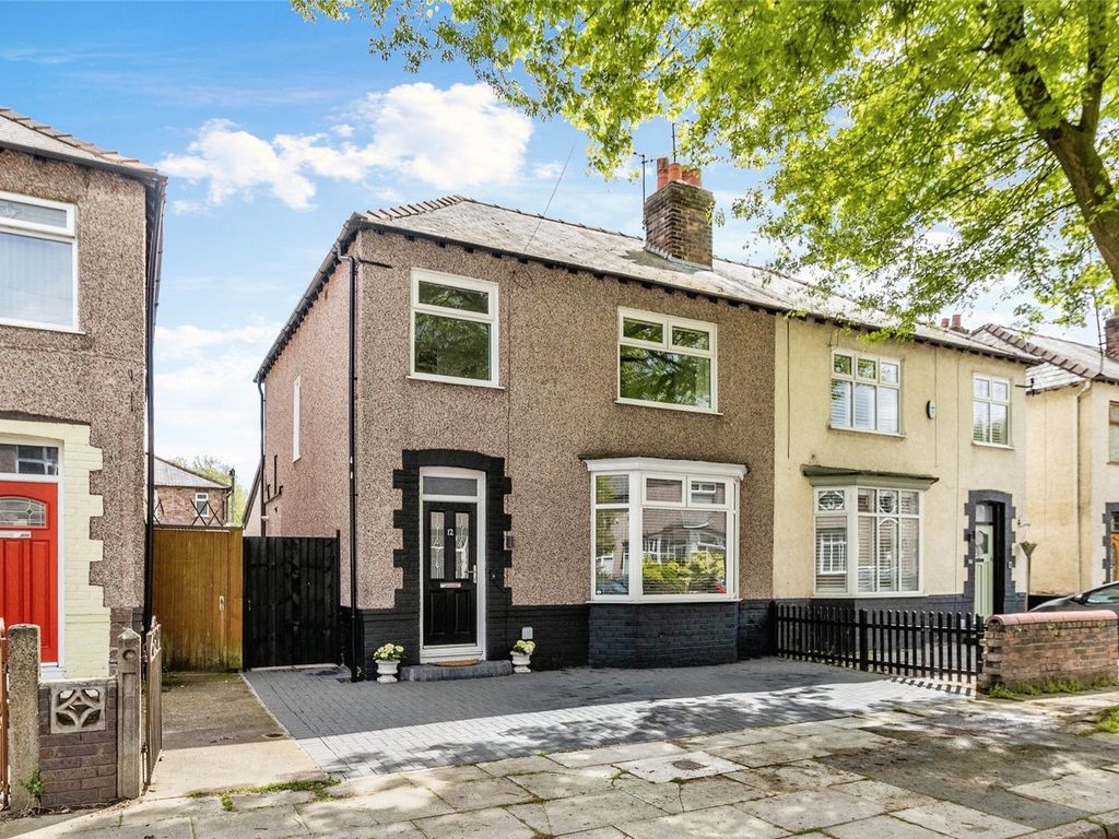 3 bed semidetached house for sale in Lovelace Road, Liverpool