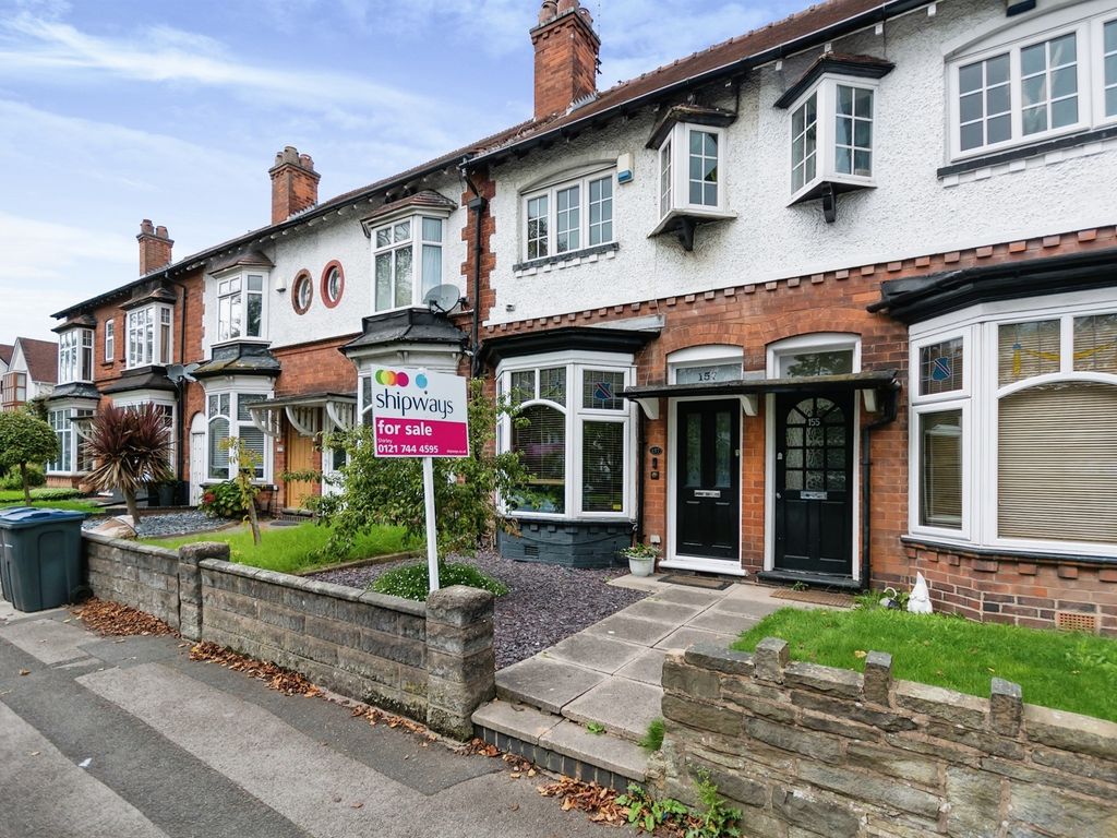 2 bed terraced house for sale in Highfield Road, Hall Green, Birmingham