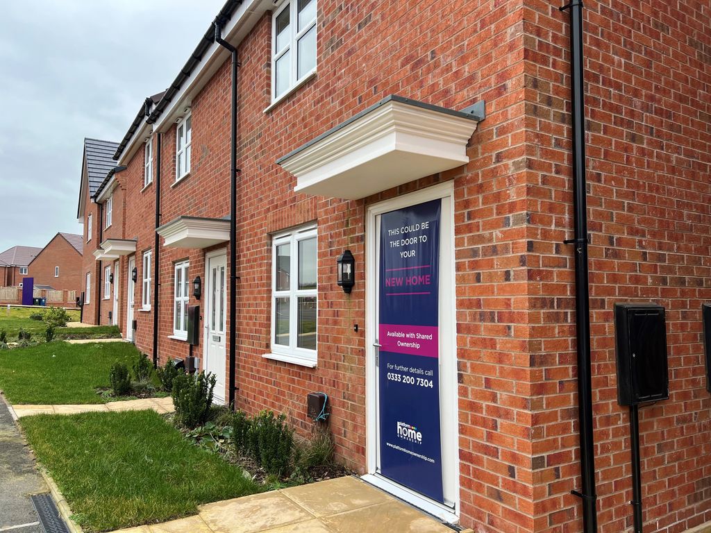 New home, 2 bed terraced house for sale in Buzzard Way, Loughborough