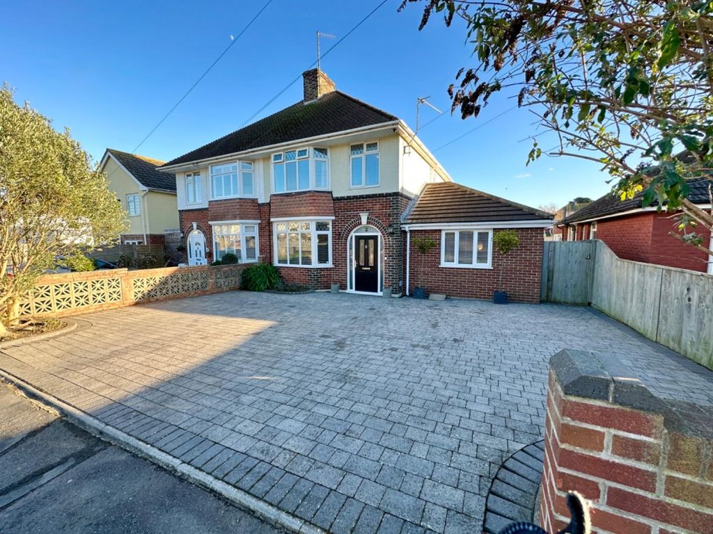 4 bed semidetached house for sale in Grove Avenue, Weymouth DT4, £