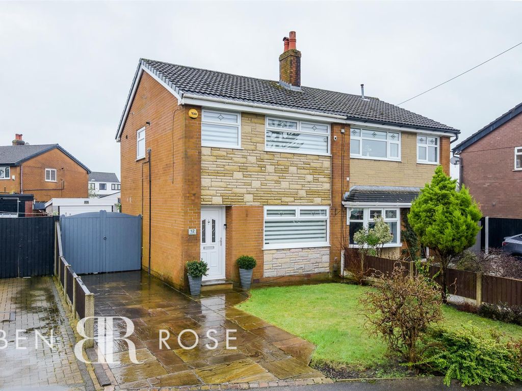 3 bed semidetached house for sale in Lowther Drive, Leyland PR26, £