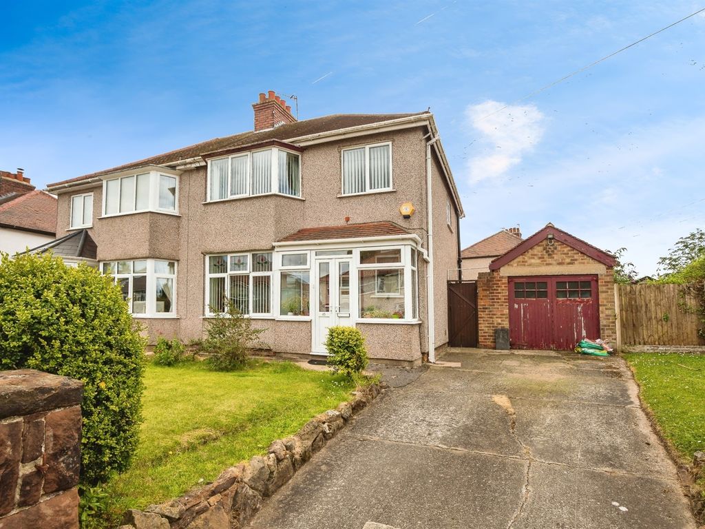 3 bed semidetached house for sale in Greenbank Drive, Heswall, Wirral
