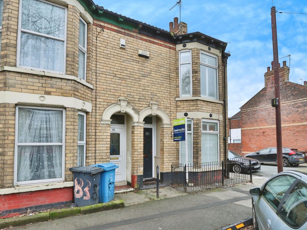 3 bed end terrace house for sale in Goddard Avenue, Hull HU5, £145,000