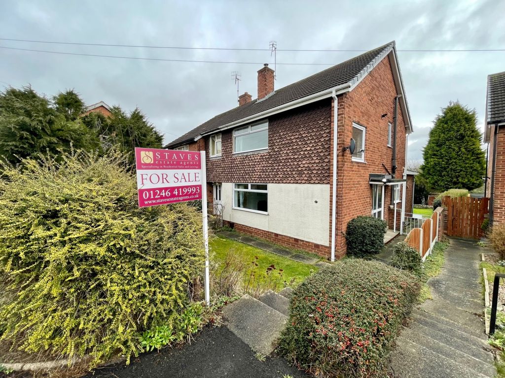 2 bed semidetached house for sale in Cuttholme Road, Chesterfield
