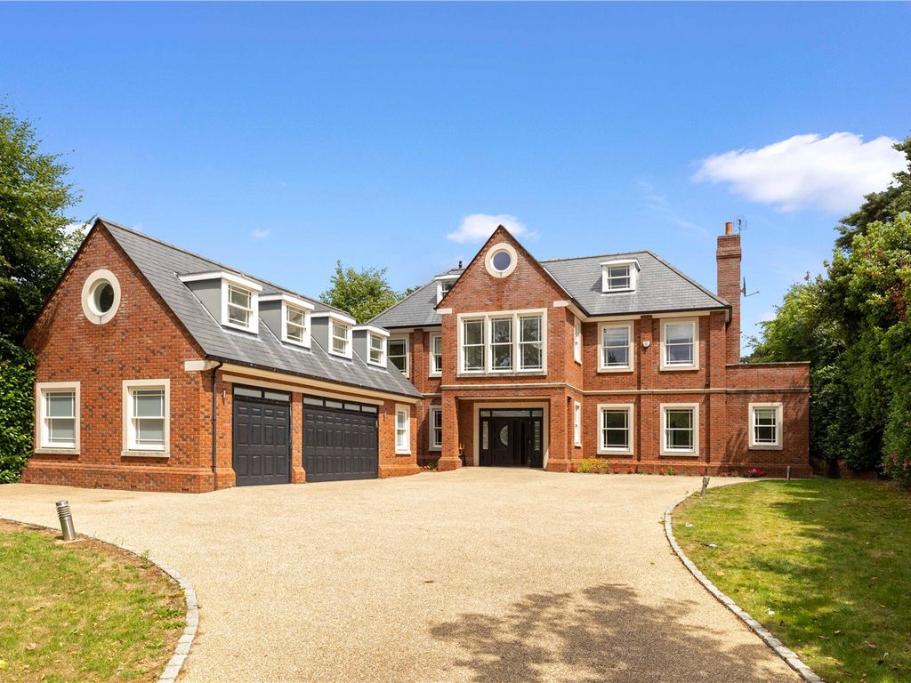 8 bed detached house for sale in Moles Hill, Oxshott, Leatherhead