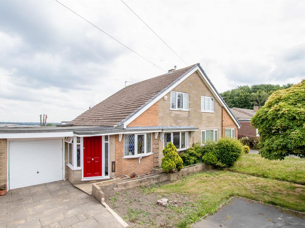 2 bed semidetached house for sale in Willerton Close, Dewsbury WF12, £