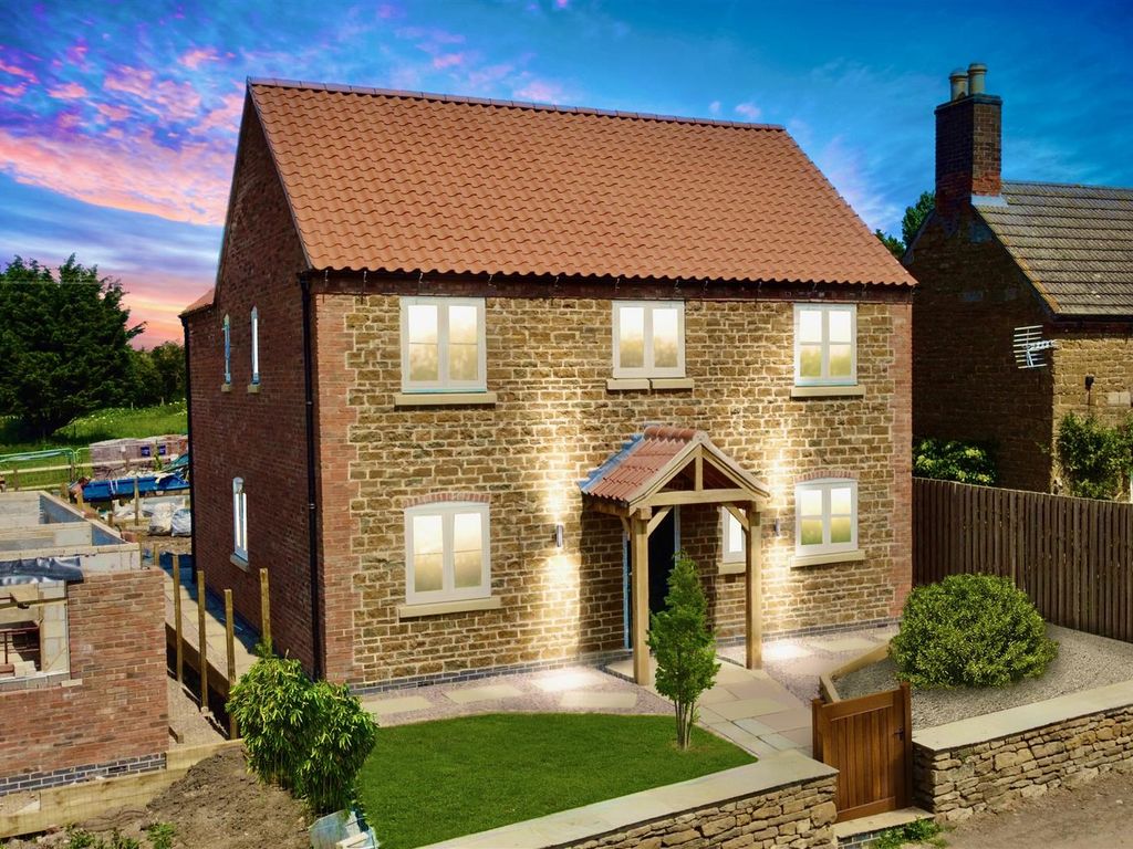 New home, 4 bed detached house for sale in Belvoir Lane, Woolsthorpe