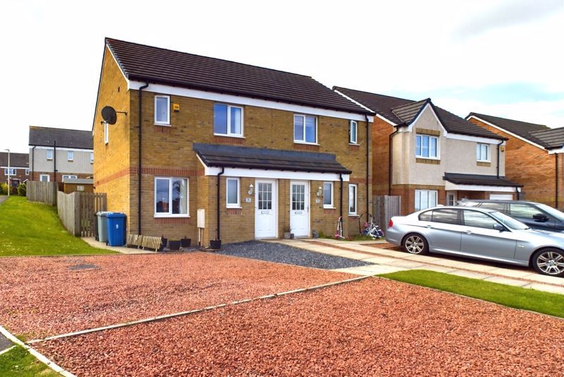 3 bed semidetached house for sale in Chrichton Walk, Carluke ML8, £165,000 Zoopla