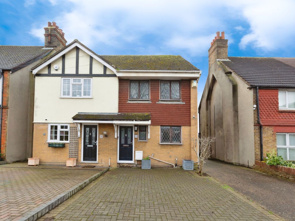 3 bed semidetached house for sale in Highcroft Cottages, London Road