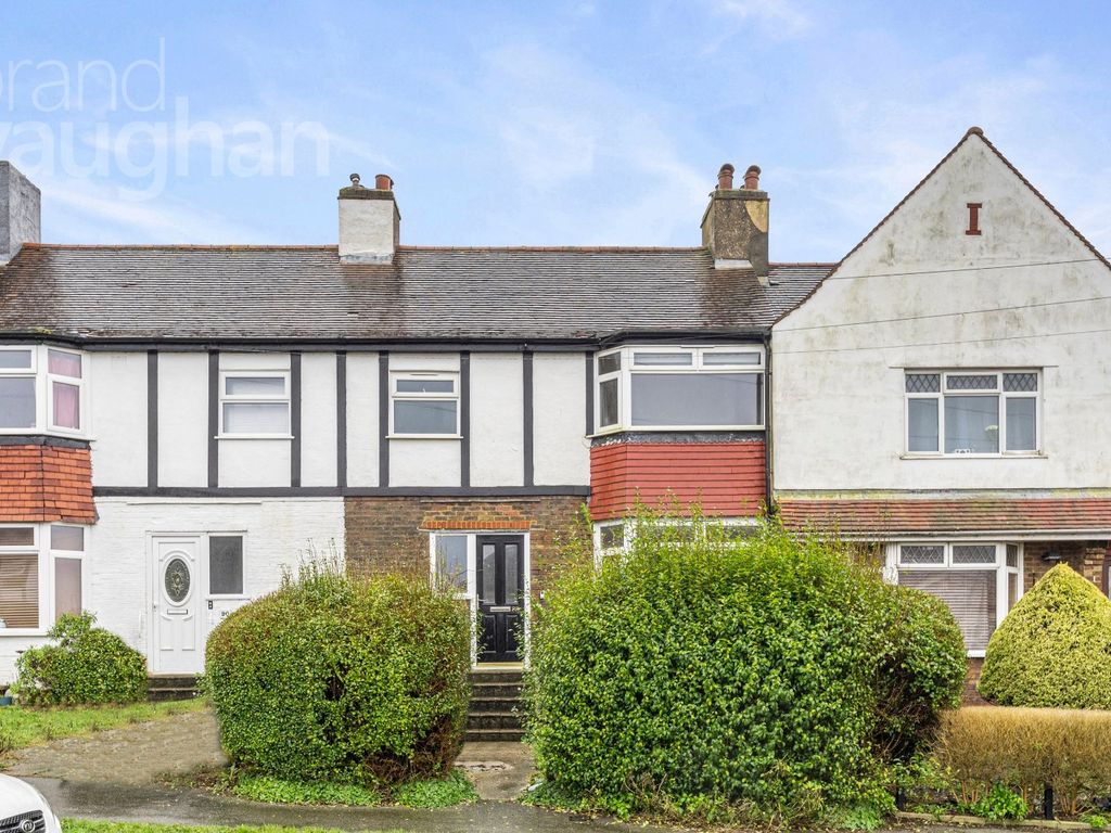 3 bed terraced house for sale in Bevendean Crescent, Brighton, East