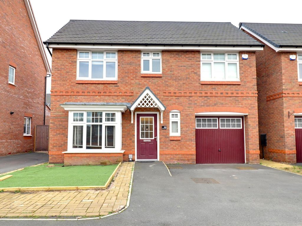 3 bed detached house for sale in Richard Darroch Way, Crewe CW1, £