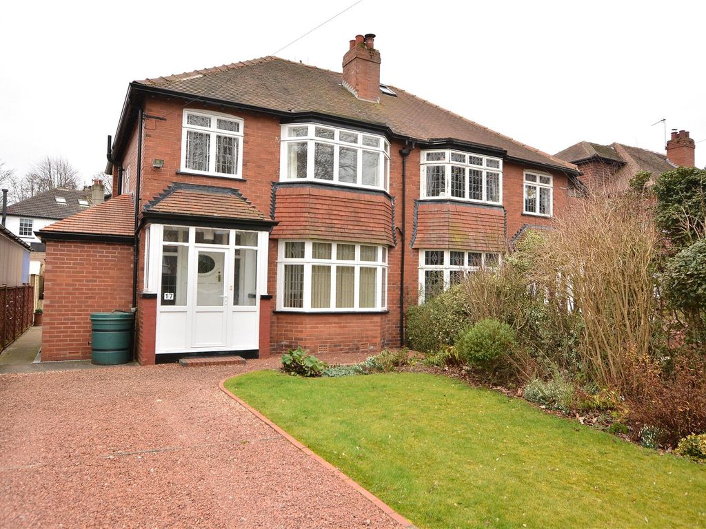 3 bed semidetached house for sale in The View, Roundhay, Leeds LS8