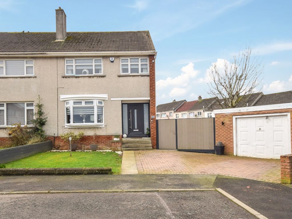 3 bed semidetached house for sale in Manor View, Larkhall ML9, £179,995 Zoopla