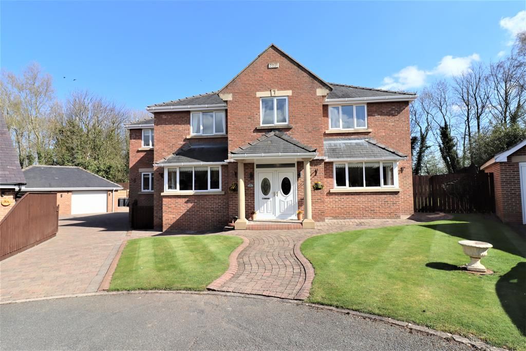 5 bed detached house for sale in Rough Lea Colliery, Hunwick, Crook