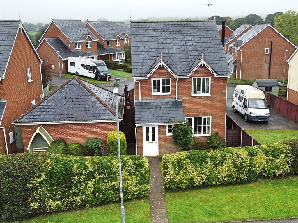 3 bed detached house for sale in Meillionydd, Adfa, Newtown, Powys SY16