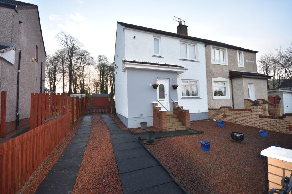 2 bed semidetached house for sale in 4 Kelso Crescent, Wishaw ML2, £
