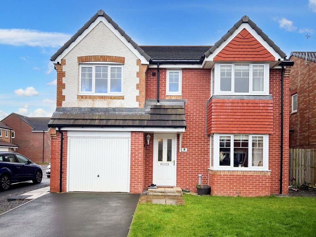 5 bed detached house for sale in Kirkharle Crescent, Ashington NE63, £