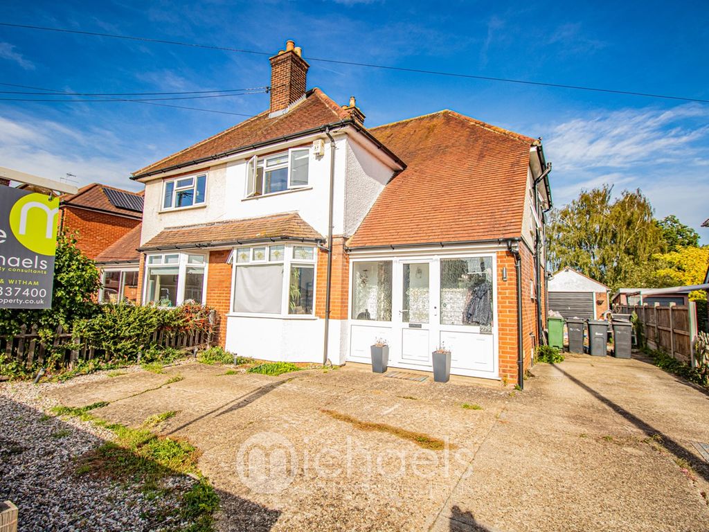 3 bed semidetached house for sale in Cressing Road, Braintree CM7, £