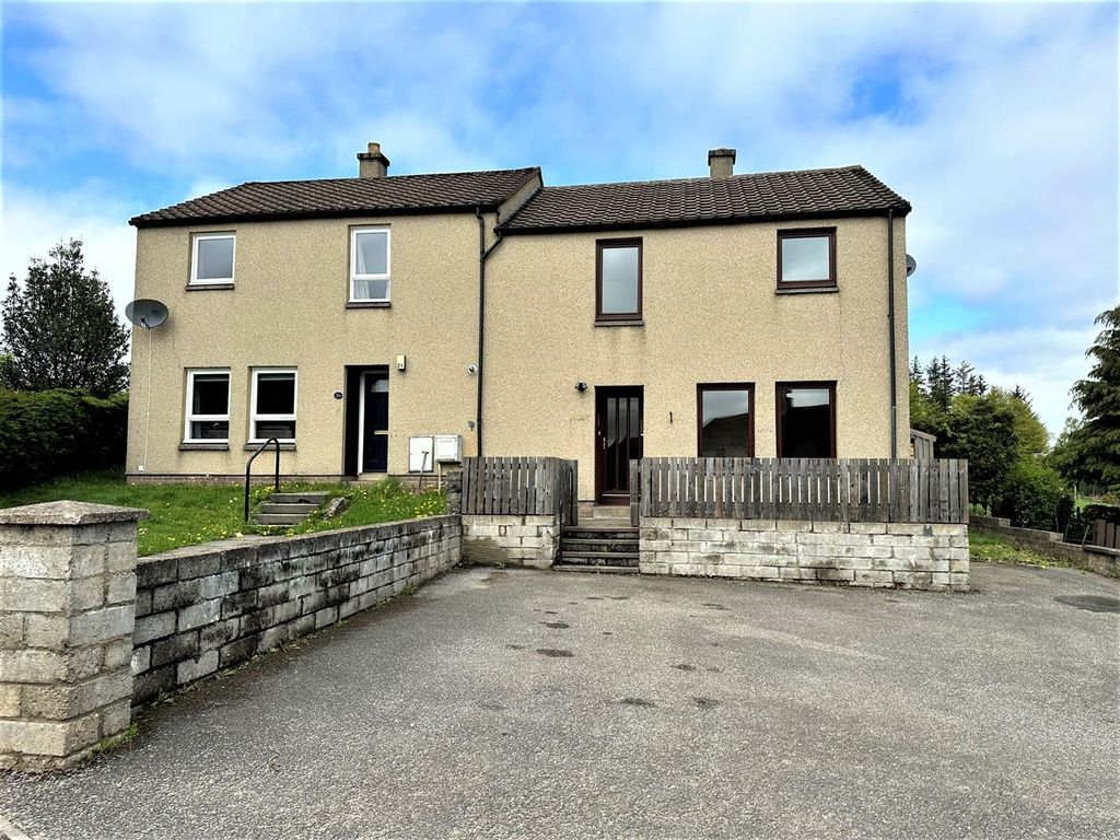 3 bed semidetached house for sale in Maclennan Place, Dufftown, Keith