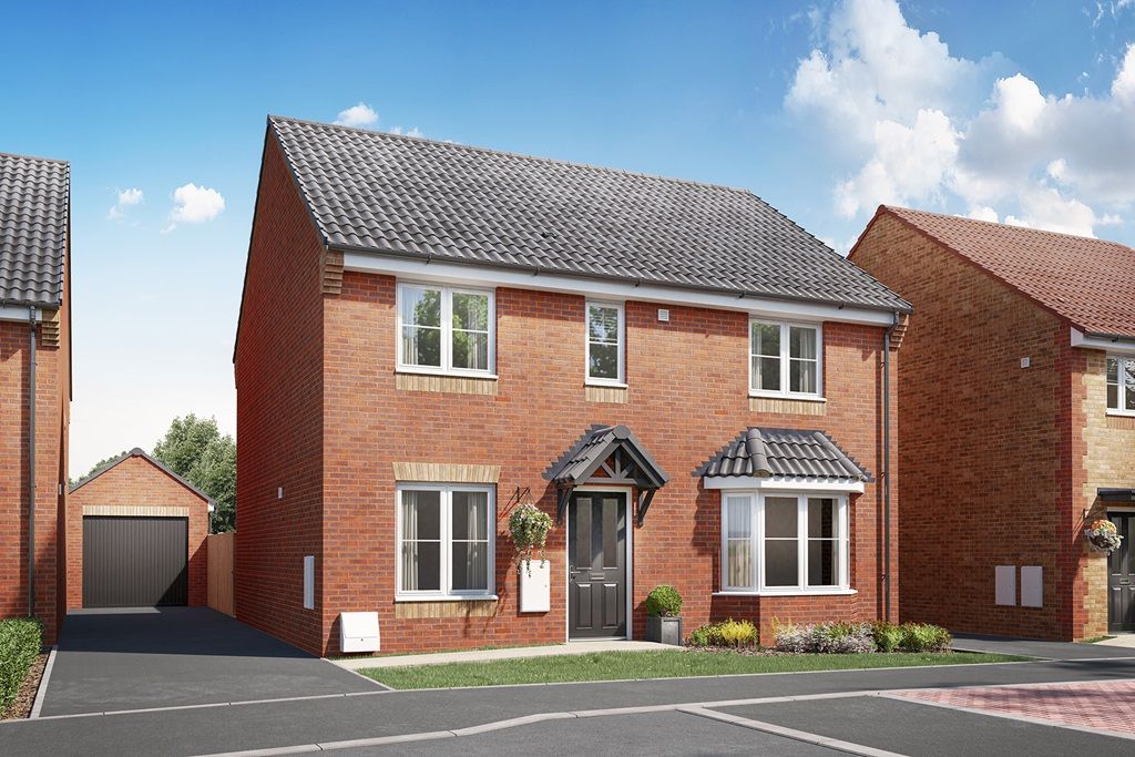 New home, 4 bed detached house for sale in "The Manford Plot 504" at