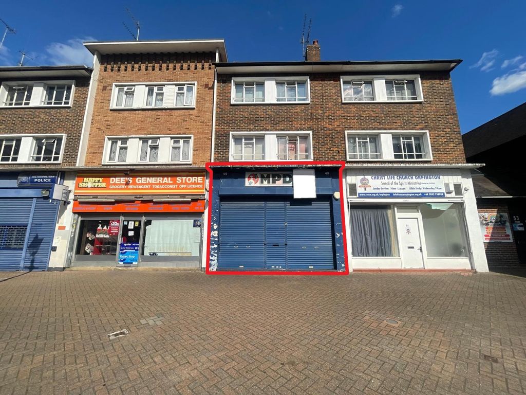 Retail premises to let in 49 High Street, St. Mary Cray, Orpington