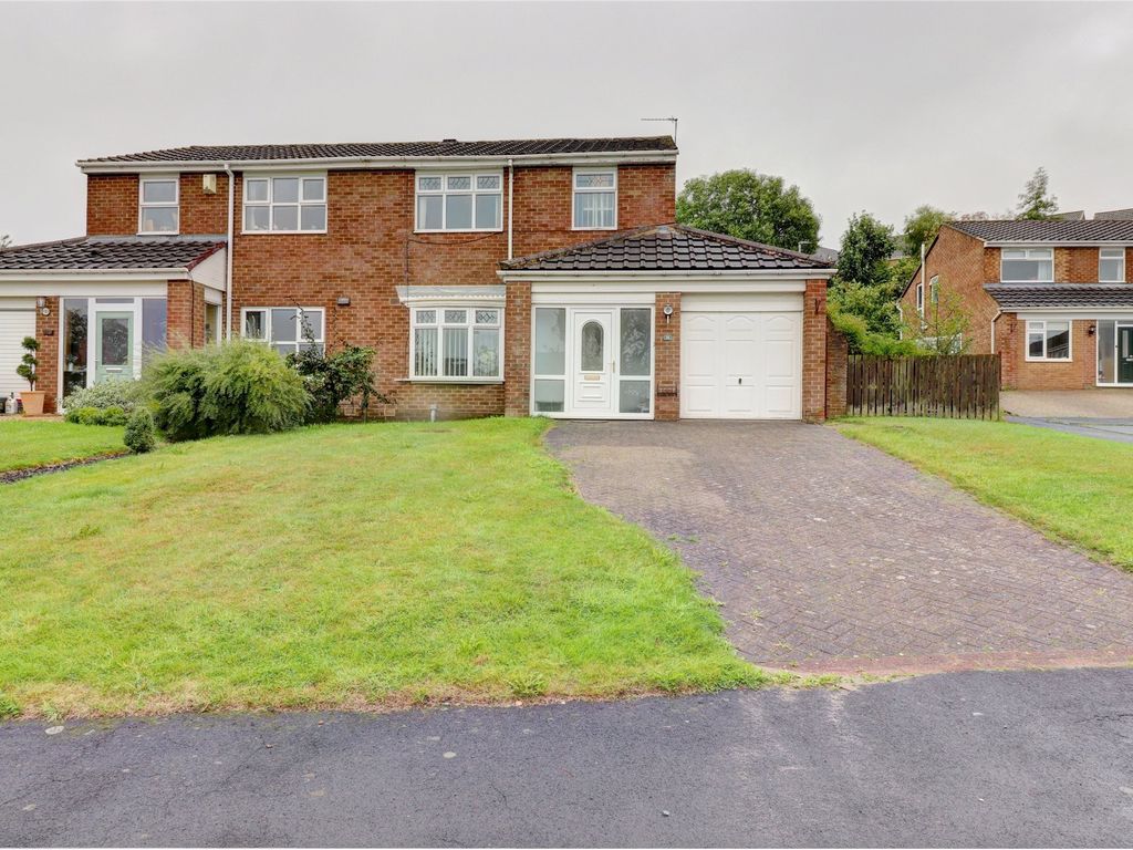 3 bed semidetached house for sale in Ambleside Mews, Leadgate, Consett
