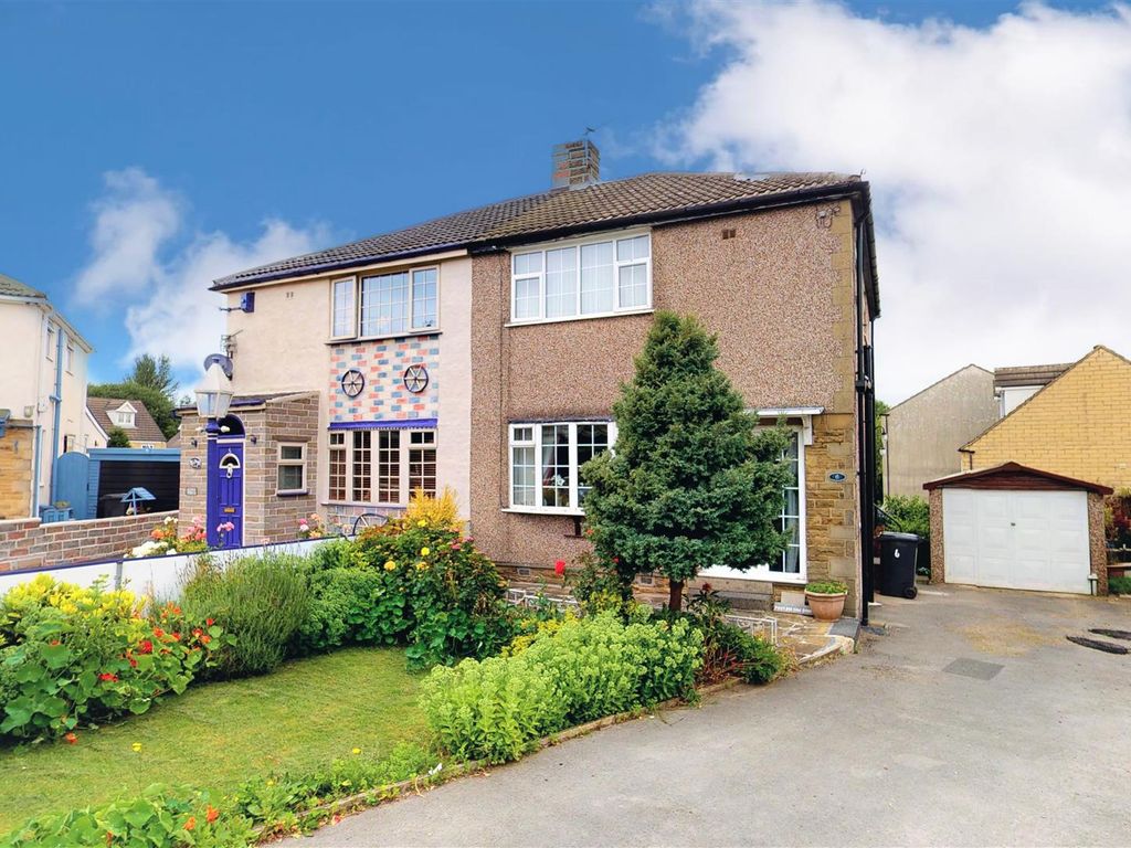 3 bed semidetached house for sale in Cooper Grove, Shelf, Halifax HX3