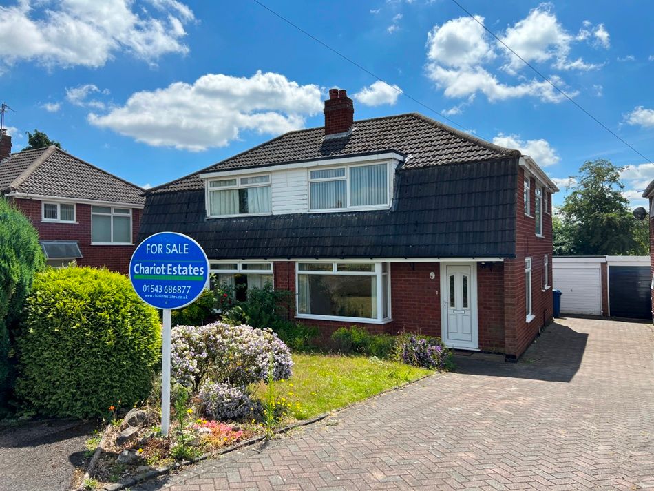 3 bed semidetached house for sale in Thorpe Close, Chase Terrace