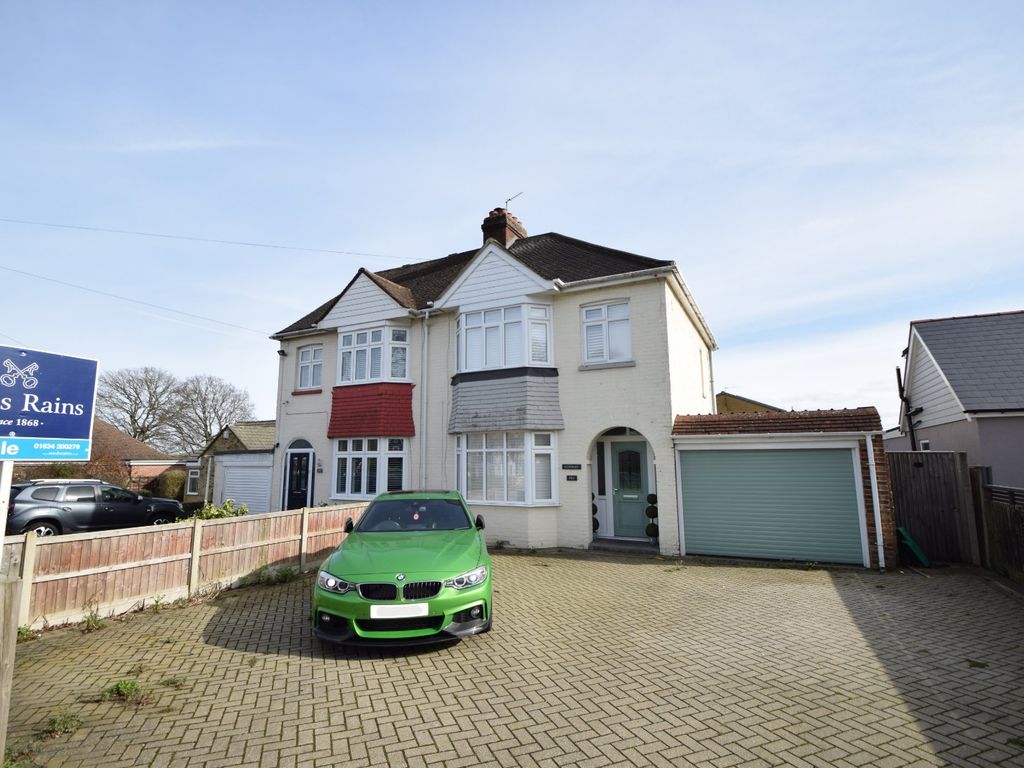 3 bed semidetached house for sale in Walderslade Road, Walderslade