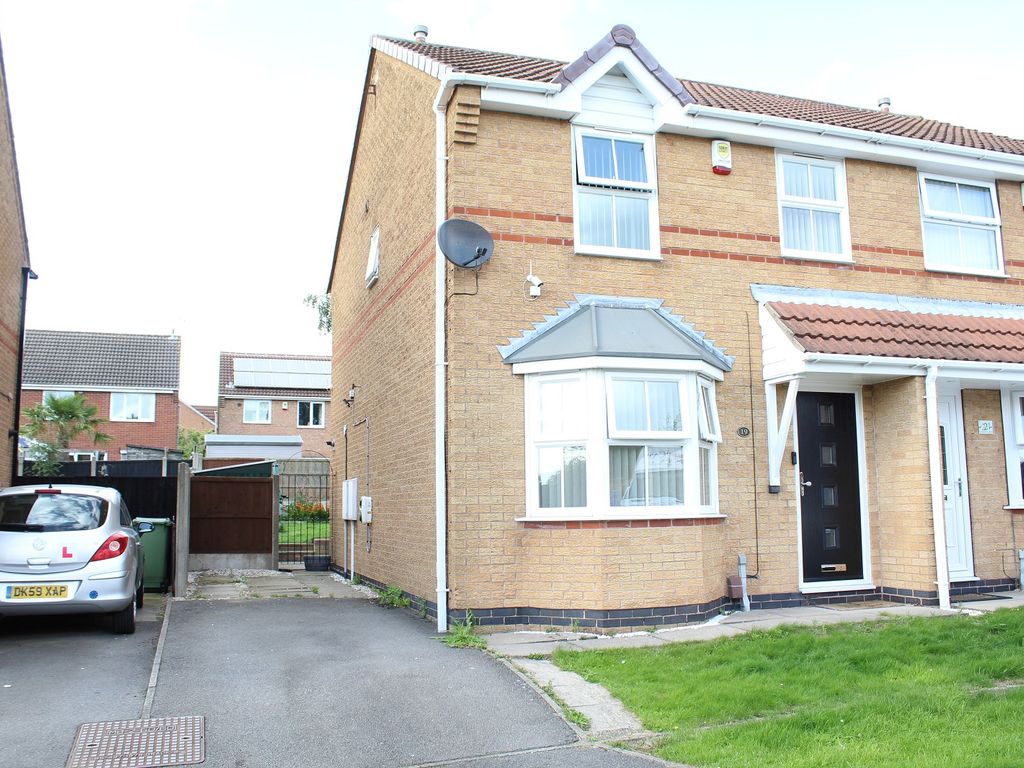 3 bed semidetached house for sale in Pendine Close, South Normanton