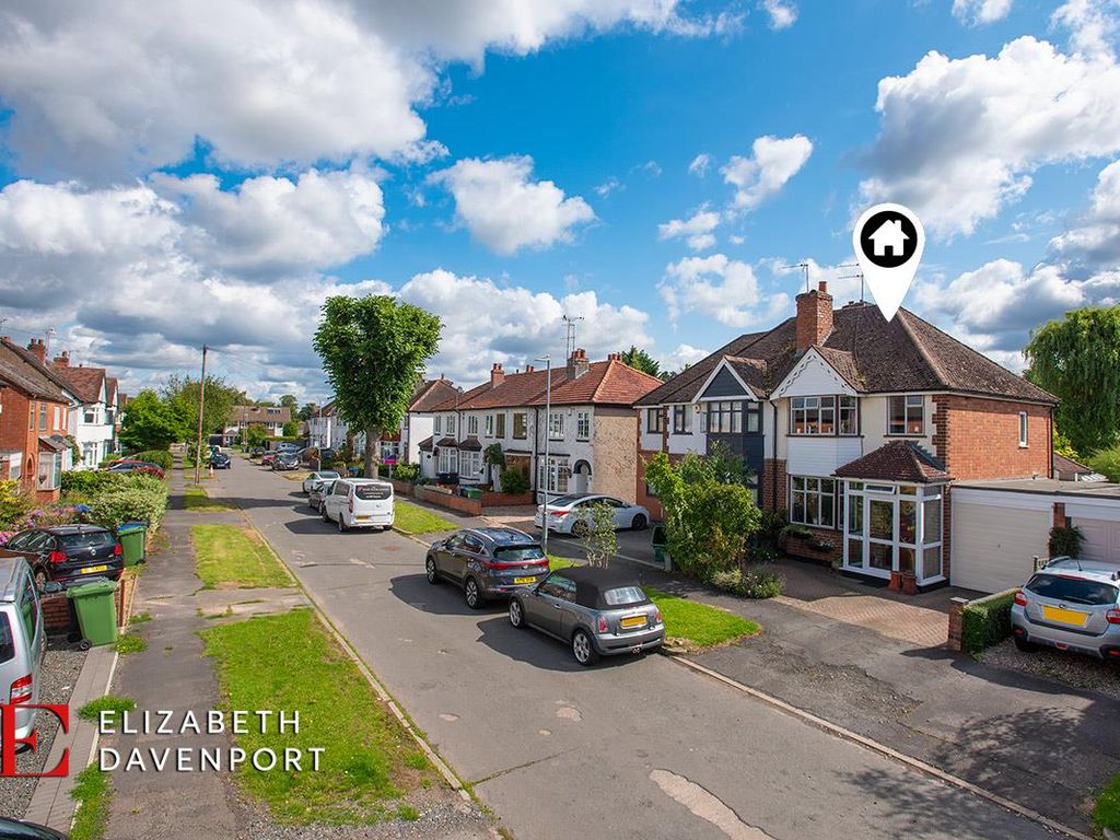 3 bed semidetached house for sale in Moseley Road, Kenilworth CV8, £