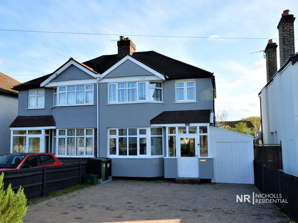 3 bed semidetached house for sale in Ruxley Lane, West Ewell, Surrey