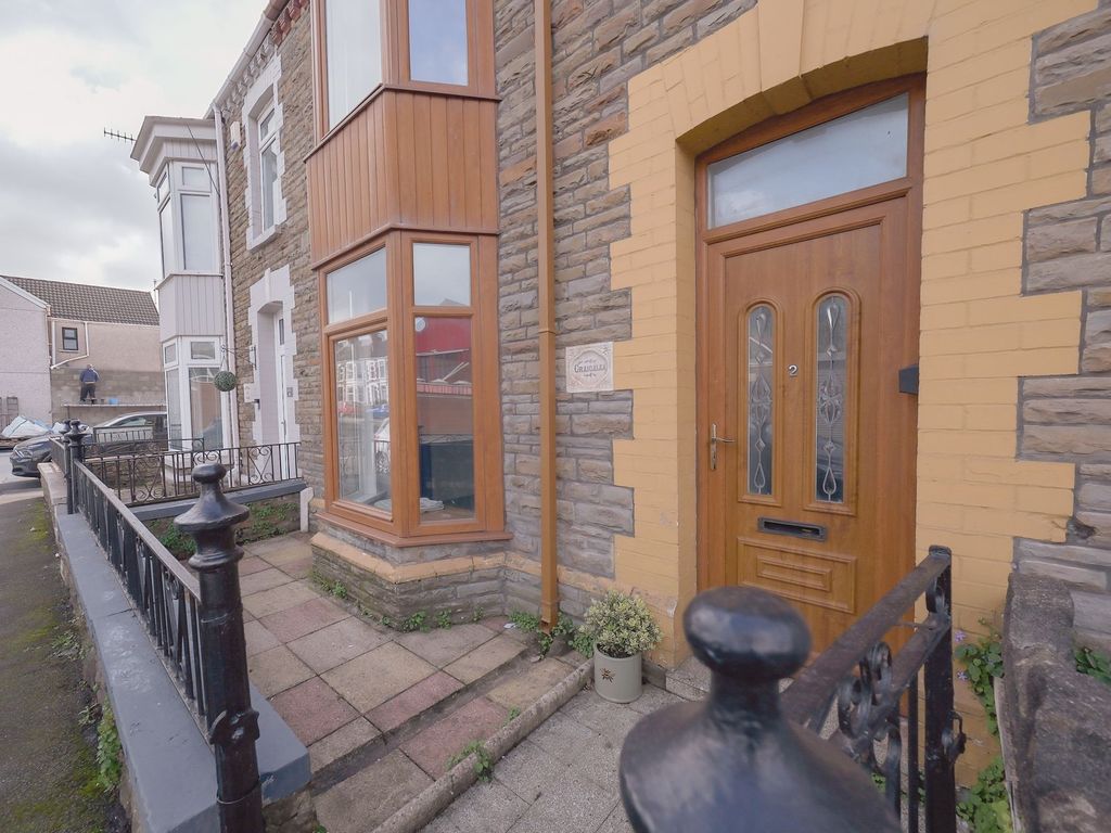 4 bed terraced house for sale in Hillview Terrace, Port Talbot SA13, £