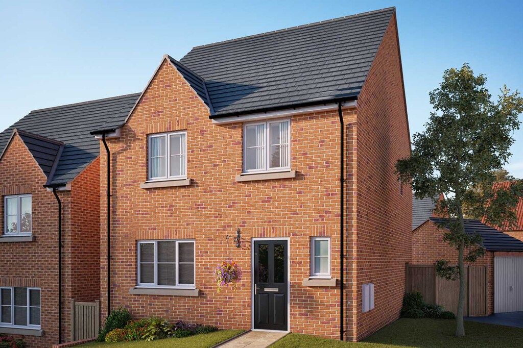 New home, 4 bed detached house for sale in "Mylne" at Amos Drive