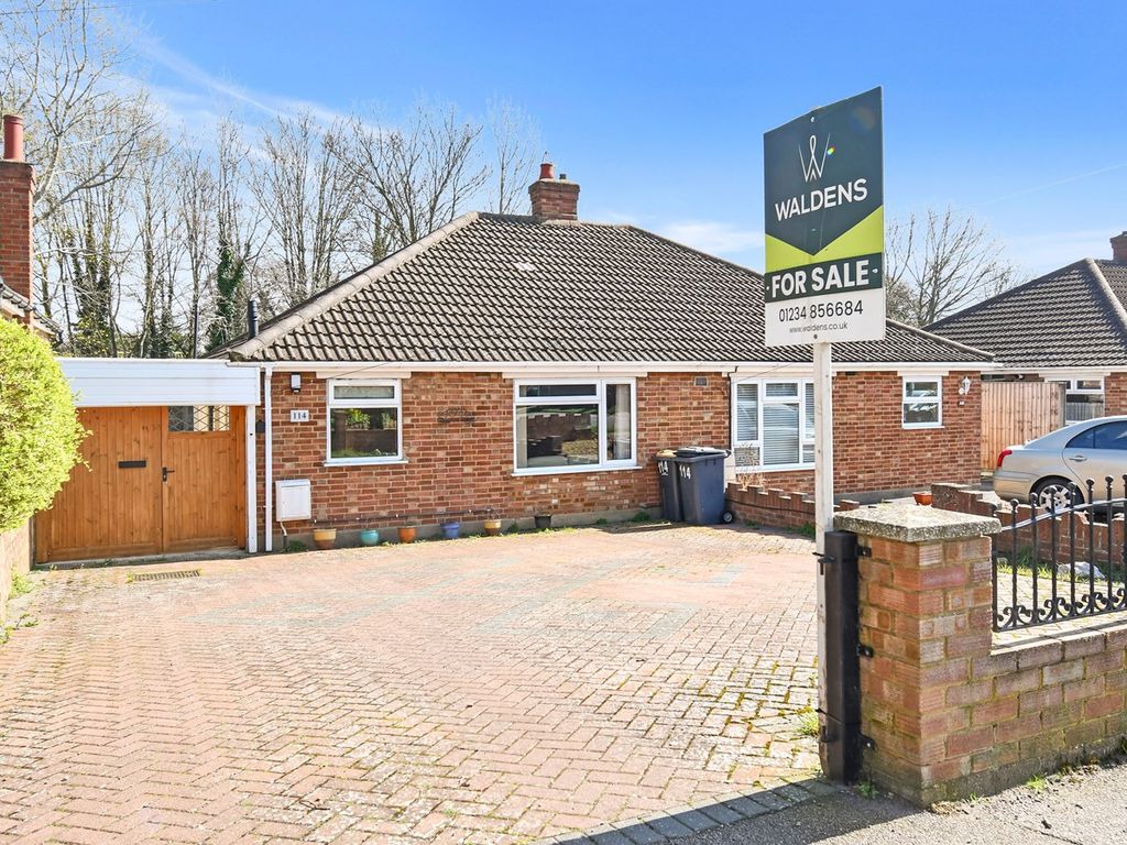 2 bed semidetached bungalow for sale in Margetts Road, Kempston