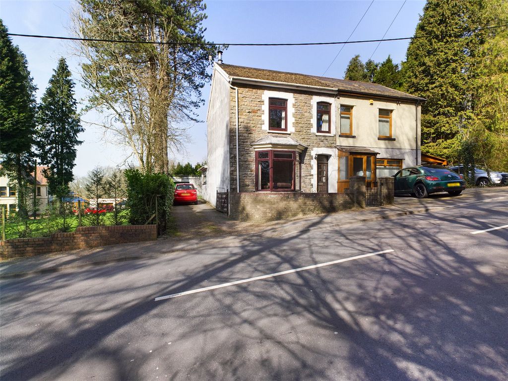 3 bed semidetached house for sale in Merthyr Road, Llwydcoed, Aberdare, Rhondda Cynon Taff CF44