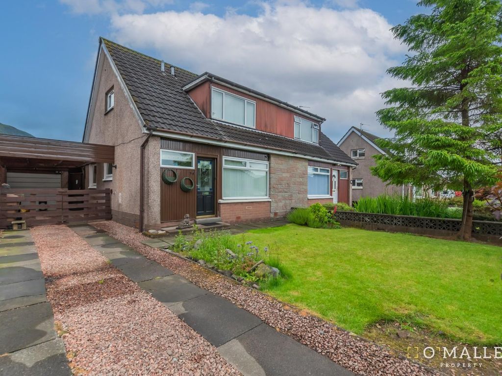 3 bed semidetached house for sale in Lipney, Menstrie FK11, £234,995